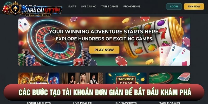 Các bước tạo tài khoản đơn giản để bắt đầu khám phá Các bước tạo tài khoản đơn giản để bắt đầu khám phá